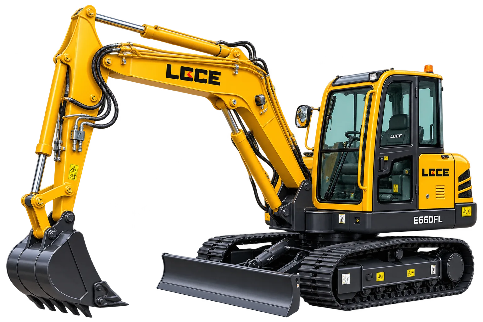 Мини-экскаватор LGCE E660FL